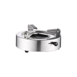 Maxbell Portable Spirit Burner Stable Alcohol Stove for Household Backpacking Hiking Silver