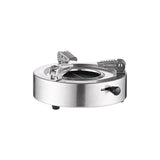 Maxbell Portable Spirit Burner Stable Alcohol Stove for Household Backpacking Hiking Silver