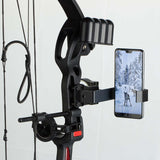 Maxbell Phone Bow Mount Phone Holder Bracket for Compound Recurve Bow Adjustable