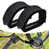 Maxbell Bike Pedal Straps Belt Universal for Fixed Gear Stationary Exercise Bike 2 Pieces
