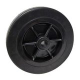Maxbell Smooth 4" Collapsible Wagon Wheel Replace Rubber Tire for Garden Picnic Cart