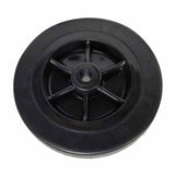 Maxbell Smooth 4" Collapsible Wagon Wheel Replace Rubber Tire for Garden Picnic Cart