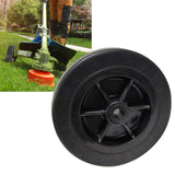 Maxbell Smooth 4" Collapsible Wagon Wheel Replace Rubber Tire for Garden Picnic Cart