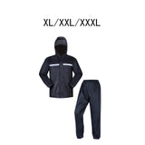 Maxbell Rain suits Waterproof Breathable Rain Jacket Rainwear for Hiking Cycling XL