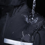 Maxbell Rain suits Waterproof Breathable Rain Jacket Rainwear for Hiking Cycling XXL