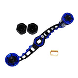 Maxbell Fishing Reel Handle DIY Accessories Control Easily Professional Efficient Black Blue