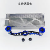 Maxbell Fishing Reel Handle DIY Accessories Control Easily Professional Efficient Black Blue