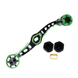 Maxbell Fishing Reel Handle DIY Accessories Control Easily Professional Efficient Black Green