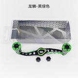 Maxbell Fishing Reel Handle DIY Accessories Control Easily Professional Efficient Black Green