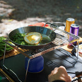 Maxbell Camping Grill Folding Barbecue Net Stainless Steel for Outdoor Patio Hiking