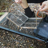Maxbell Camping Grill Folding Barbecue Net Stainless Steel for Outdoor Patio Hiking