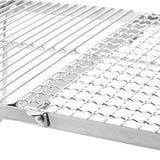 Maxbell Camping Grill Folding Barbecue Net Stainless Steel for Outdoor Patio Hiking