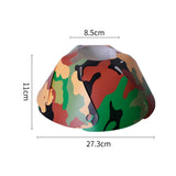 Maxbell Round Camping Lampshade Equipment Light Cover Office Desk Decoration Green
