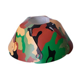 Maxbell Round Camping Lampshade Equipment Light Cover Office Desk Decoration Green
