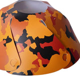 Maxbell Round Camping Lampshade Equipment Light Cover Office Desk Decoration Orange