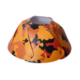 Maxbell Round Camping Lampshade Equipment Light Cover Office Desk Decoration Orange