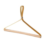 Maxbell Outdoor Wooden Folding Hanger Portable Foldable for Camping Travel Home Yellow
