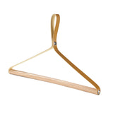 Maxbell Outdoor Wooden Folding Hanger Portable Foldable for Camping Travel Home Yellow
