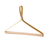 Maxbell Outdoor Wooden Folding Hanger Portable Foldable for Camping Travel Home Yellow