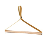 Maxbell Outdoor Wooden Folding Hanger Portable Foldable for Camping Travel Home Yellow