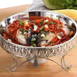 Maxbell Alcohol Stove Alcohol Burner Solid Fuel Wax Stove for Restaurant BBQ Picnic 24cm