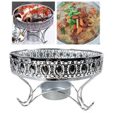 Maxbell Alcohol Stove Alcohol Burner Solid Fuel Wax Stove for Restaurant BBQ Picnic 24cm