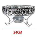 Maxbell Alcohol Stove Alcohol Burner Solid Fuel Wax Stove for Restaurant BBQ Picnic 24cm