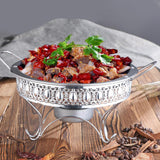 Maxbell Alcohol Stove Alcohol Burner Solid Fuel Wax Stove for Restaurant BBQ Picnic 26cm
