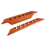 Maxbell Fishing Rod Wall Rack Horizontal Mount 6 Slots for Garage Boat Vehicle