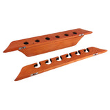 Maxbell Fishing Rod Wall Rack Horizontal Mount 6 Slots for Garage Boat Vehicle