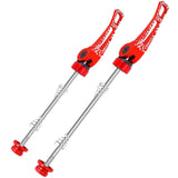 Maxbell MTB Road Bike Quick Release Skewers Lever Set Bicycle Wheel Hub Skewers Red