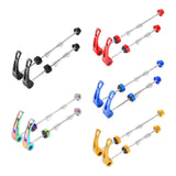 Maxbell MTB Road Bike Quick Release Skewers Lever Set Bicycle Wheel Hub Skewers Red