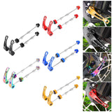 Maxbell MTB Road Bike Quick Release Skewers Lever Set Bicycle Wheel Hub Skewers Red