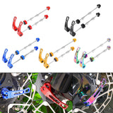 Maxbell MTB Road Bike Quick Release Skewers Lever Set Bicycle Wheel Hub Skewers Red