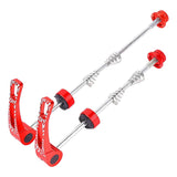 Maxbell MTB Road Bike Quick Release Skewers Lever Set Bicycle Wheel Hub Skewers Red