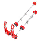 Maxbell MTB Road Bike Quick Release Skewers Lever Set Bicycle Wheel Hub Skewers Red