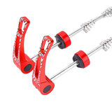 Maxbell MTB Road Bike Quick Release Skewers Lever Set Bicycle Wheel Hub Skewers Red