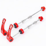 Maxbell MTB Road Bike Quick Release Skewers Lever Set Bicycle Wheel Hub Skewers Red
