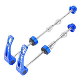 Maxbell MTB Road Bike Quick Release Skewers Lever Set Bicycle Wheel Hub Skewers Blue