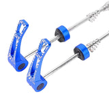 Maxbell MTB Road Bike Quick Release Skewers Lever Set Bicycle Wheel Hub Skewers Blue