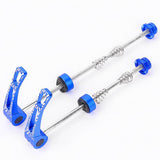 Maxbell MTB Road Bike Quick Release Skewers Lever Set Bicycle Wheel Hub Skewers Blue