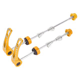 Maxbell MTB Road Bike Quick Release Skewers Lever Set Bicycle Wheel Hub Skewers Golden