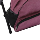 Maxbell Fishing Seat Portable Seat Camping Stool Multifunction for Travel Outdoor Red