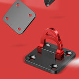 Maxbell Decoupler Seat Fishing Gear Tool Fishing Box Accessories Fishing Gadget Red