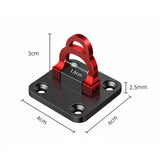 Maxbell Decoupler Seat Fishing Gear Tool Fishing Box Accessories Fishing Gadget Red