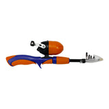 Maxbell Fishing Pole Telescopic Rod and Reel Carrier Bags with Fishing Line  Orange