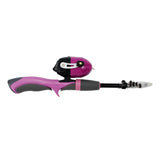 Maxbell Fishing Pole Telescopic Rod and Reel Carrier Bags with Fishing Line  Pink