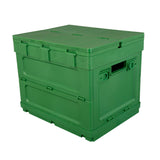 Maxbell Collapsible Car Trunk Organizer Camping Picnic Bag Basket Case Storage Box Green
