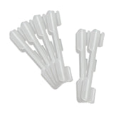 Maxbell 6Pcs Fishing Accessory Light Stick Clip Fluorescent Lightstick Clip Holder 3.0mm-3.6mm