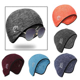 Maxbell Cycling Hat Skull Caps Thermal for Bike Snowmobile Cold Weather Gray